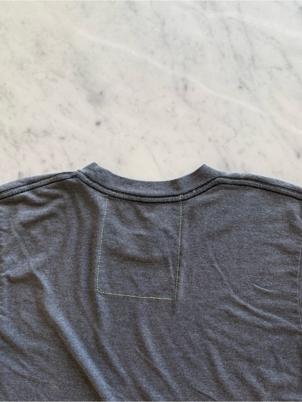 Gently worn Aviator Nation Women’s Charcoal Gray Tee with Lightning Bolt size S - Picture 6 of 6